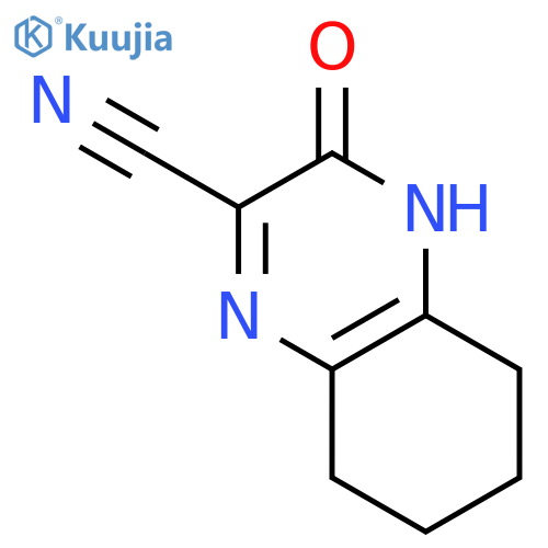 3-oxo-3,4,5,6,7,8-hexahydroquinoxaline-2-carbonitrile structure