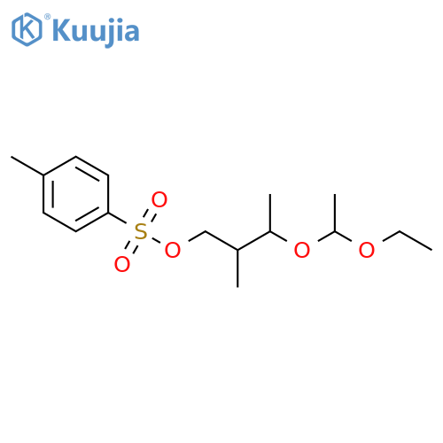 1-Butanol, 3-(1-ethoxyethoxy)-2-methyl-, 4-methylbenzenesulfonate structure