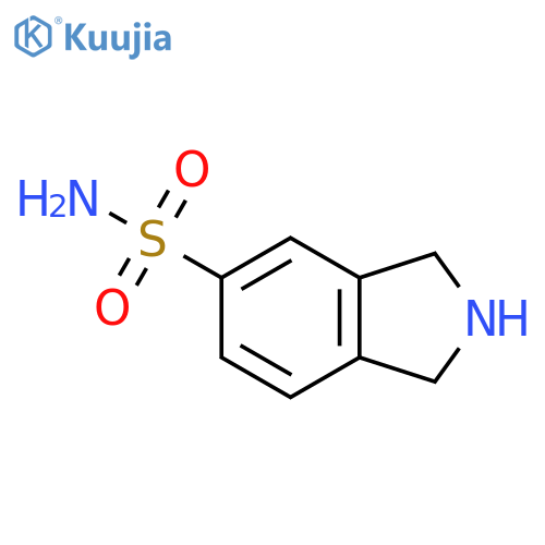 2,3-Dihydro-1H-isoindole-5-sulfonic acid amide structure