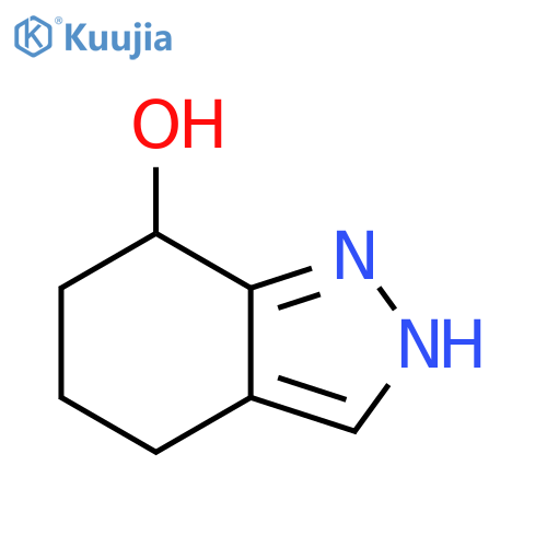 4,5,6,7-tetrahydro-2H-indazol-7-ol structure