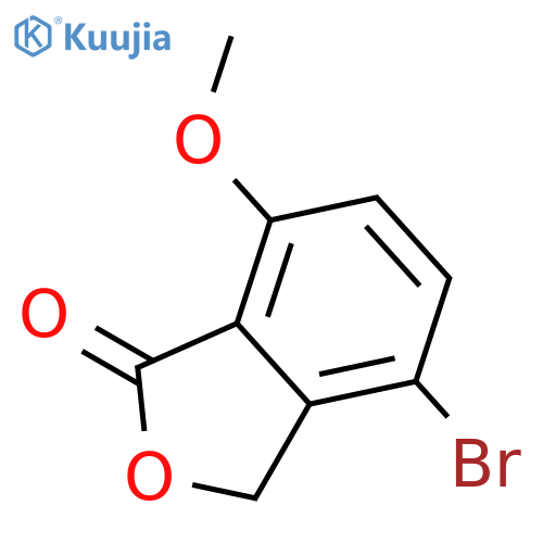 4-Bromo-7-methoxy-2-benzofuran-1(3H)-one structure