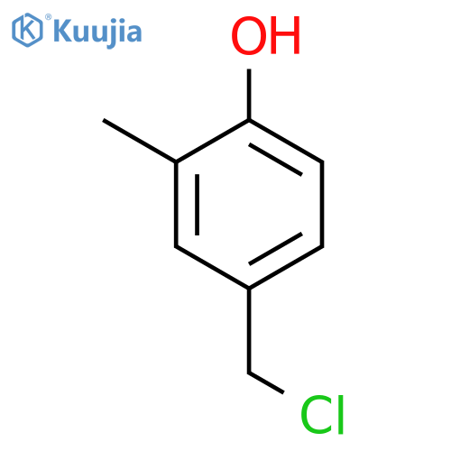 4-(Chloromethyl)-2-methylphenol structure