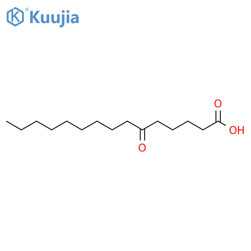 Pentadecanoic acid, 6-oxo- structure