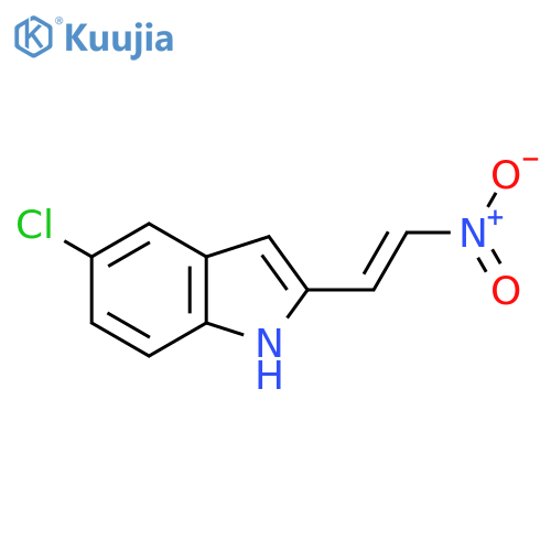 5-chloro-2-(2-nitroethenyl)-1H-indole structure