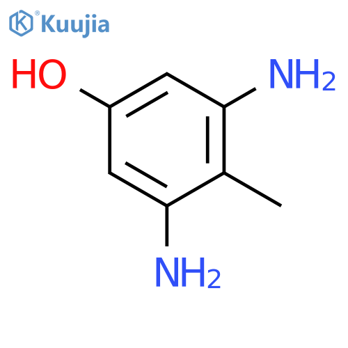 3,5-Diamino-4-methylphenol structure