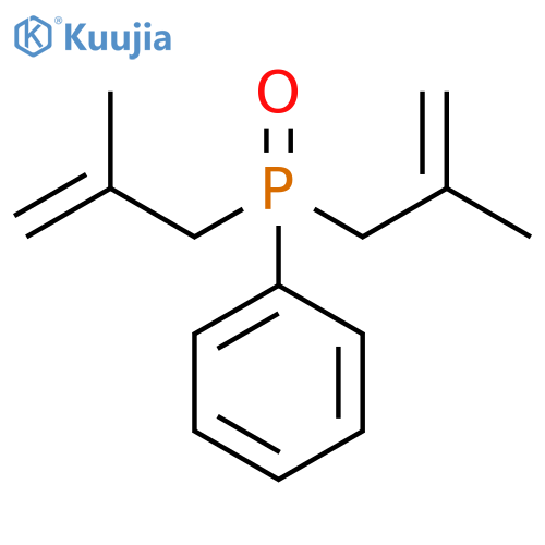 Phosphine oxide, bis(2-methyl-2-propenyl)phenyl- structure
