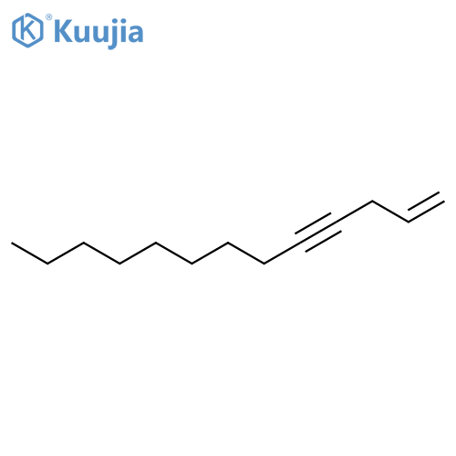 1-Tridecen-4-yne structure