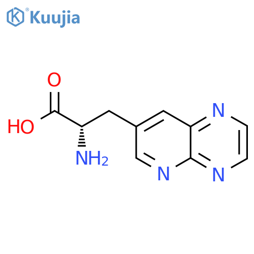 (2S)-2-amino-3-{pyrido[2,3-b]pyrazin-7-yl}propanoic acid structure