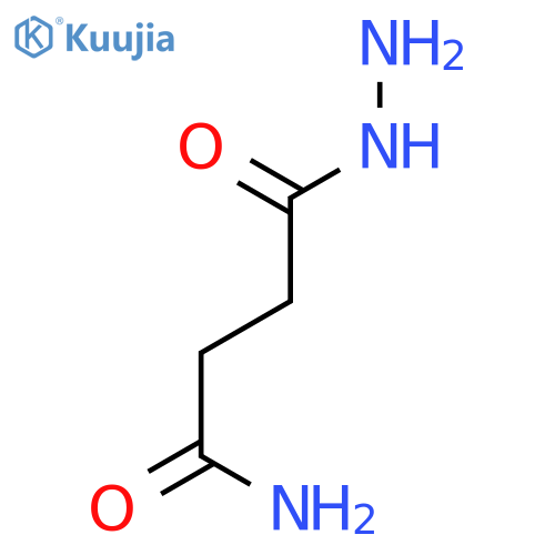 4-hydrazino-4-oxobutanamide structure