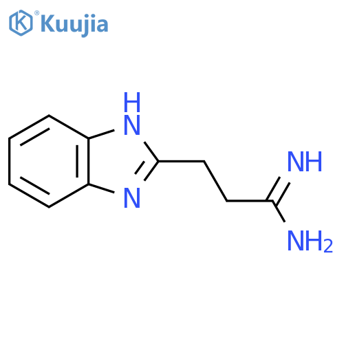 3-(1H-Benzimidazol-2-yl)propanimidamide structure