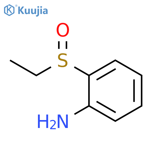 2-(ethanesulfinyl)aniline structure