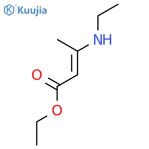 3-Ethylamino-but-2-enoic acid ethylester structure