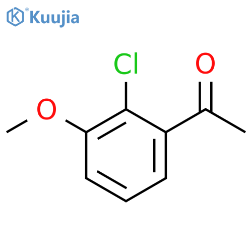 1-(2-chloro-3-methoxyphenyl)ethan-1-one structure