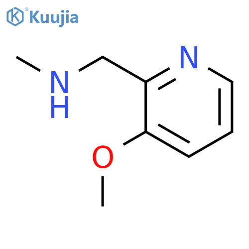 (3-methoxypyridin-2-yl)methyl(methyl)amine structure