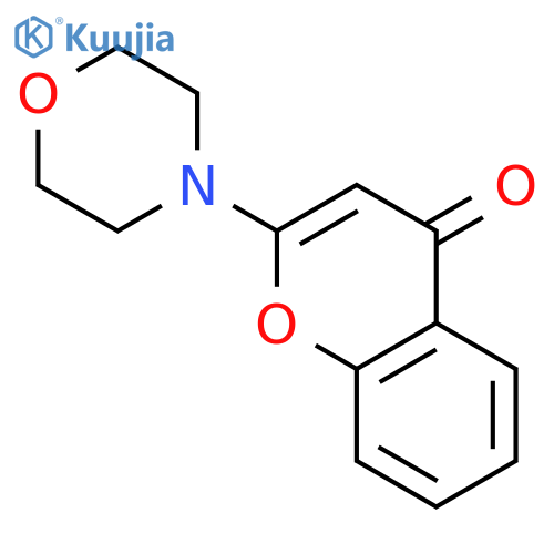 4H-1-Benzopyran-4-one,2-(4-morpholinyl)- structure