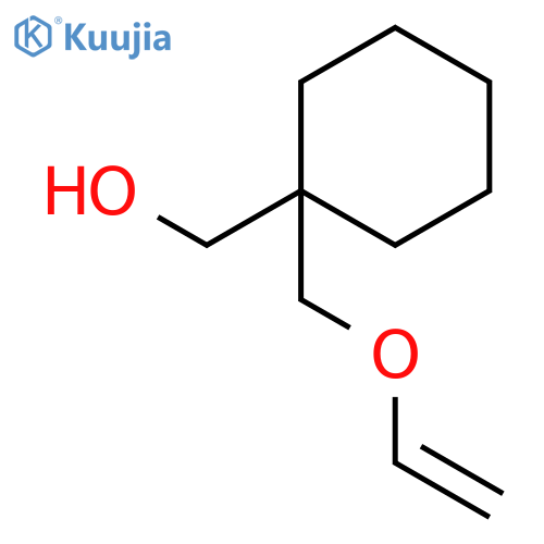 Cyclohexanemethanol, [(ethenyloxy)methyl]- structure