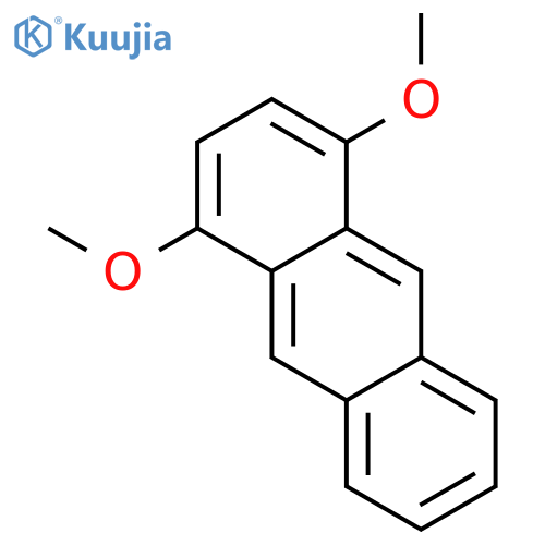 Anthracene,1,4-dimethoxy- structure