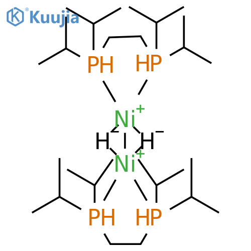 Nickel, bis[1,1'-(1,2-ethanediyl)bis[1,1-bis(1-methylethyl)phosphine-κP]]di-μ-hydrodi-, (Ni-Ni) structure