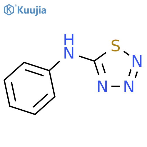 5-Anilino-1,2,3,4-thiatriazole structure