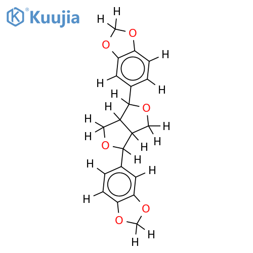 (-)-Sesamin structure