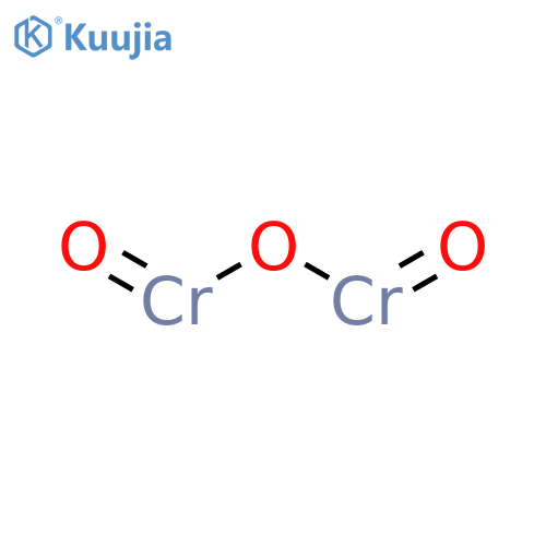 Chromium(III) oxide structure