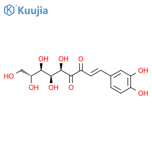 1-Caffeoylglucose structure