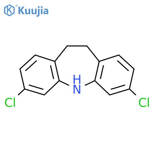5,14-dichloro-2-azatricyclo[9.4.0.03,?]pentadeca-1(11),3,5,7,12,14-hexaene structure