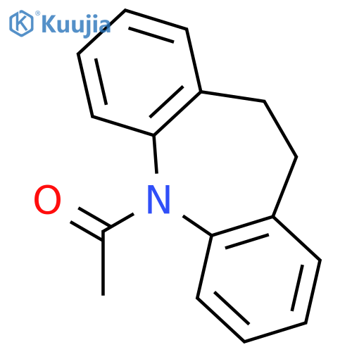 5-Acetyl-10,11-dihydro-5H-dibenzob,fazepine structure