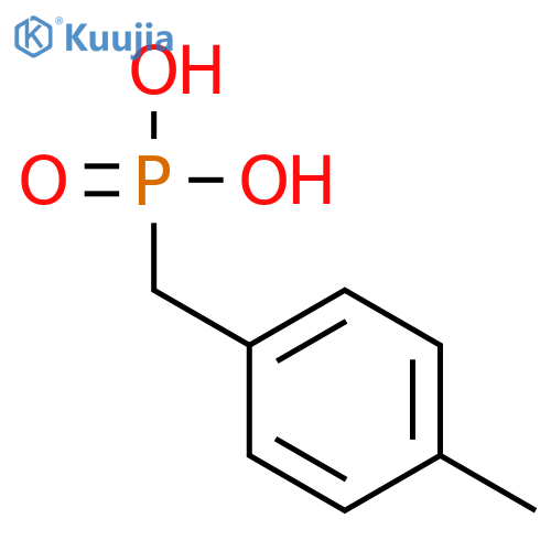 Phosphonic acid,P-[(4-methylphenyl)methyl]- structure