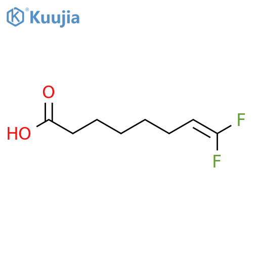 7-Octenoic acid, 8,8-difluoro- structure