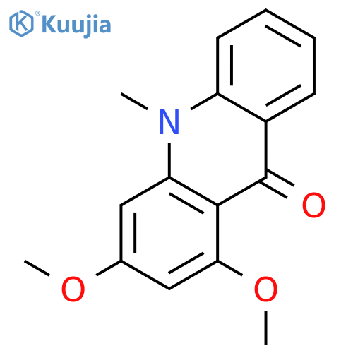 1,3-dimethoxy-10-methylacridin-9(10H)-one structure