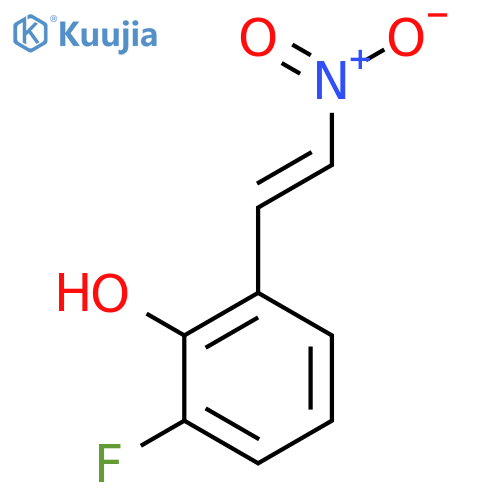 2-fluoro-6-(2-nitroethenyl)phenol structure