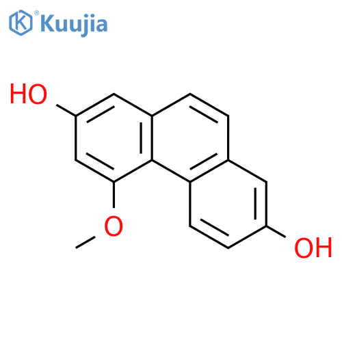 2,7-Phenanthrenediol,4-methoxy- structure