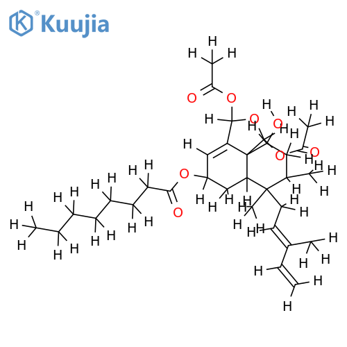 6beta-hydroxyzuelanin-2alpha-n-octanoate structure