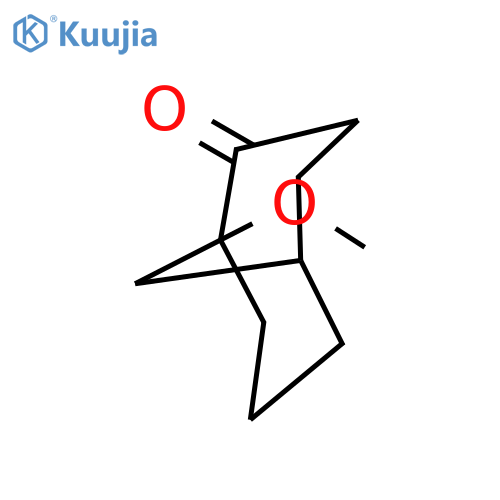 Bicyclo[3.3.1]nonan-2-one, 1-methoxy- structure