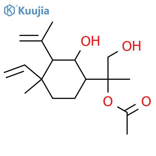 1,3-Elemadiene-6,11,12-triol; (6α,11ξ)-form, 11-Ac structure
