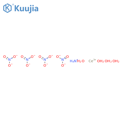 AMMONIUM CERIUM(III) NITRATE TETRAHYDRATE structure