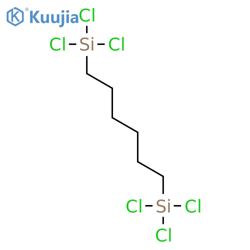 1,6-Bis(trichlorosilyl)hexane structure