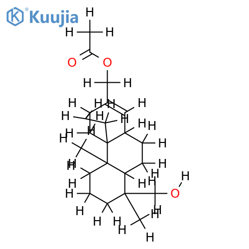 ent-stemara-13(14)-en-17-acetoxy-18-ol structure