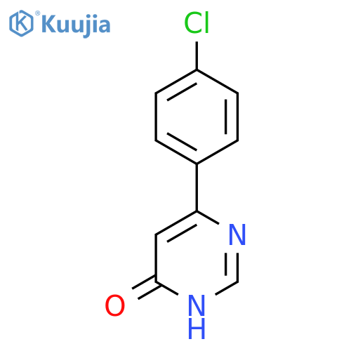 6-(4-Chlorophenyl)pyrimidin-4-ol structure