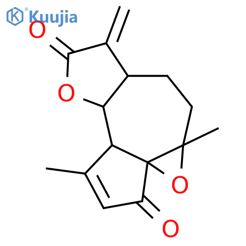 1β,10β-Epoxydehydroleucodin1β,10β-Epoxydehydroleucodin structure