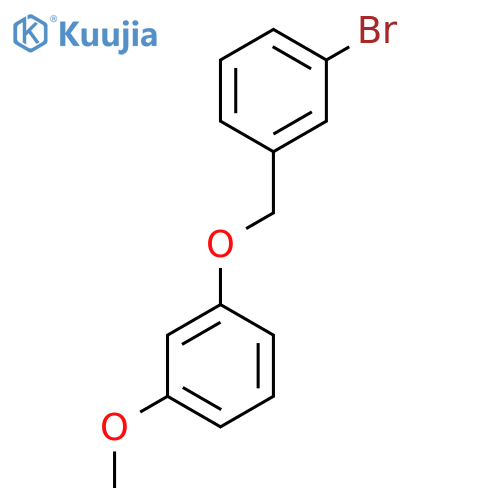 3-Bromobenzyl-(3-methoxyphenyl)ether structure