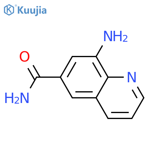 8-aminoquinoline-6-carboxamide structure