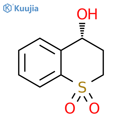(4R)-4-hydroxy-3,4-dihydro-2H-1lambda6-benzothiopyran-1,1-dione structure
