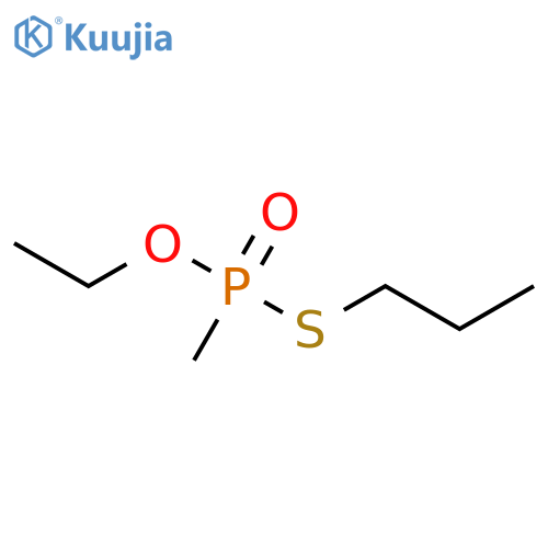 Phosphonothioic acid,methyl-, O-ethyl S-propyl ester (7CI,8CI,9CI) structure