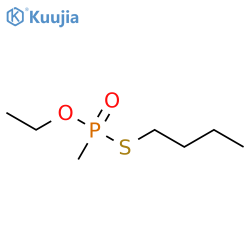 Phosphonothioic acid,methyl-, S-butyl O-ethyl ester (8CI,9CI) structure