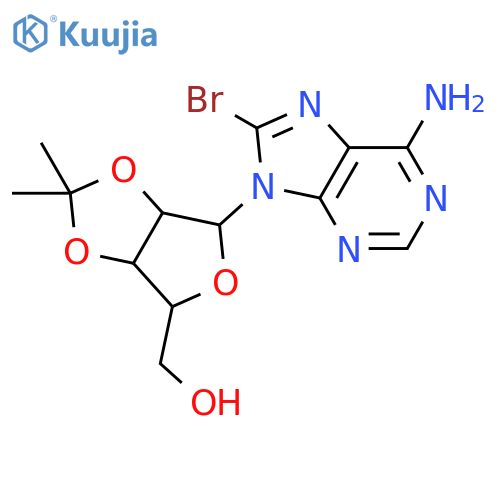 Adenosine,8-bromo-2',3'-O-(1-methylethylidene)- structure