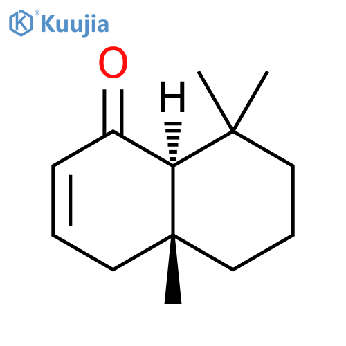 1(4H)-Naphthalenone, 4a,5,6,7,8,8a-hexahydro-4a,8,8-trimethyl-, trans- structure