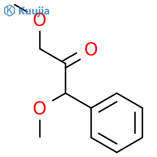 2-Propanone, 1,3-dimethoxy-1-phenyl- structure