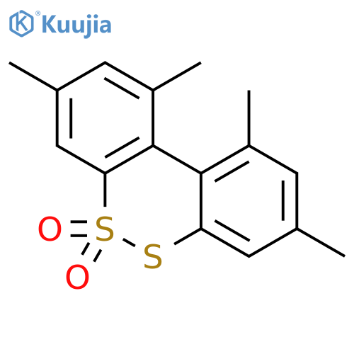 Dibenzo[c,e][1,2]dithiin, 1,3,8,10-tetramethyl-, 5,5-dioxide structure